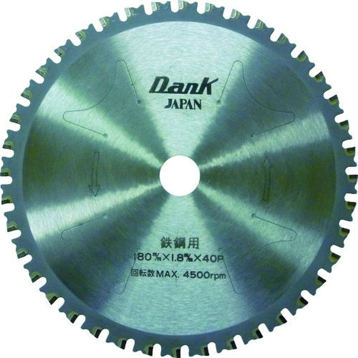 チップソージャパン　鉄鋼用ダンク（180mm）　1枚 (TD180)