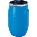 サンコー プラスチックドラムオープンタイプ 850008 PDO30L−1ブルー 1本 (SKPDO30L1BL)