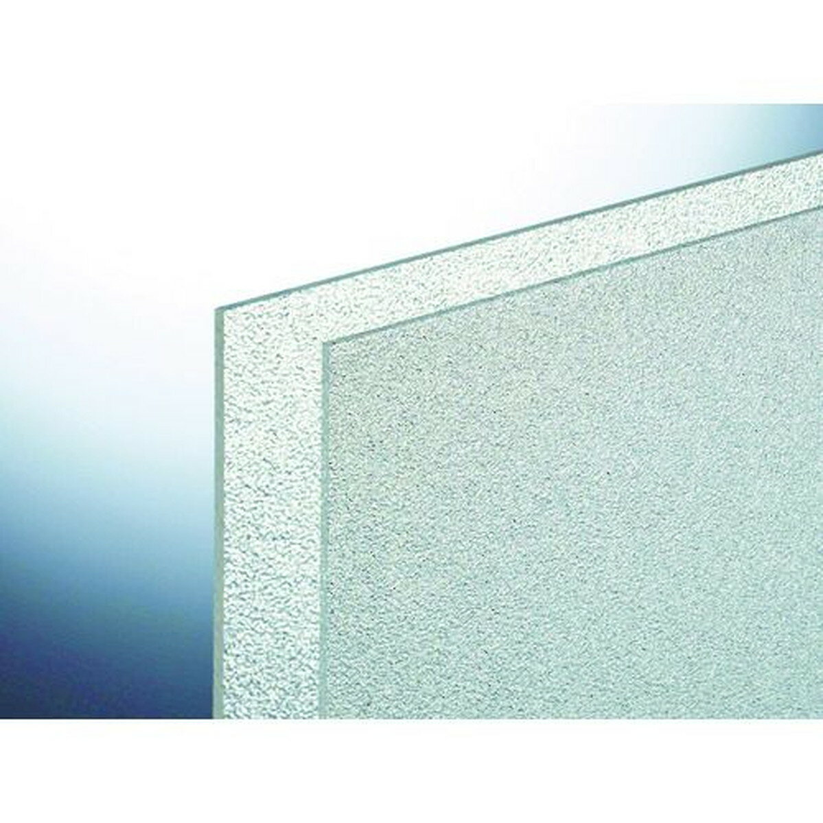 光 スチロール樹脂板透明マット2．4mm 1830X915 1枚 (PSWM-1801)
