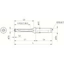 京セラ マジックドリル用ホルダ SF−DRC 加工深さ5×DC 1本 (SF16DRC105M5)(4)