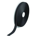 TRUSCO マジックテープ 縫製用A側 幅25mmX長さ25m 黒 1巻 (TMAH2525BK)