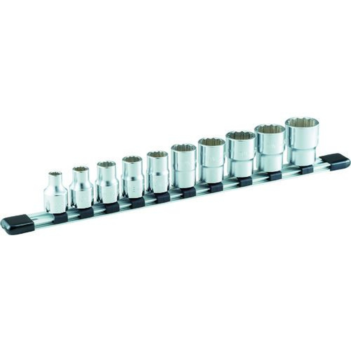 TONE ソケットセット(12角・ホルダー付) 10pcs 差込角12.7mm 1S (HD410)