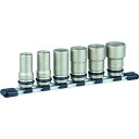 TONE インパクト用ロングソケットセット(ホルダー付) 6pcs 差込角12.7mm 1S (HNV406L)