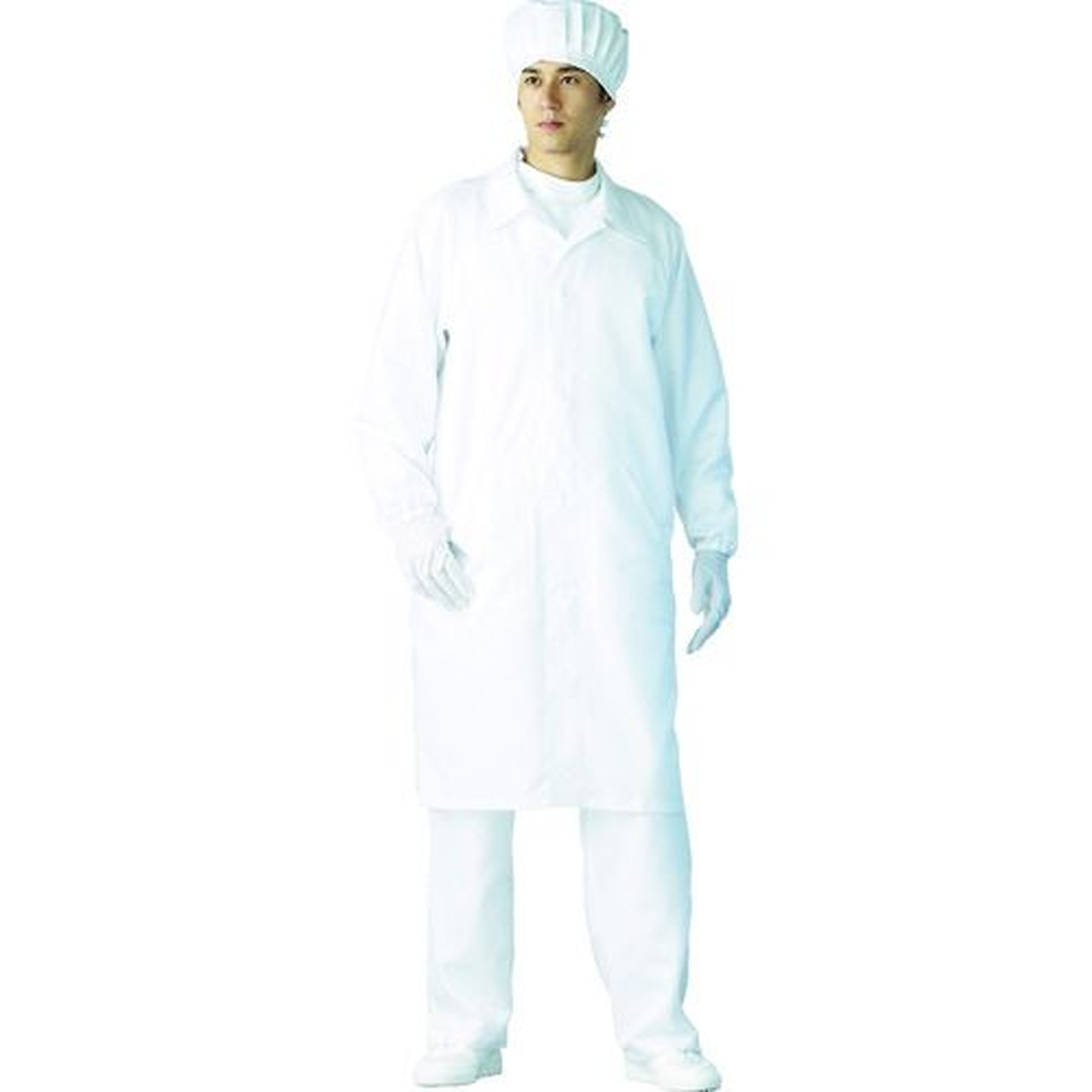 TriApex クリーンコート S ホワイト 1着 (FH206C01S)