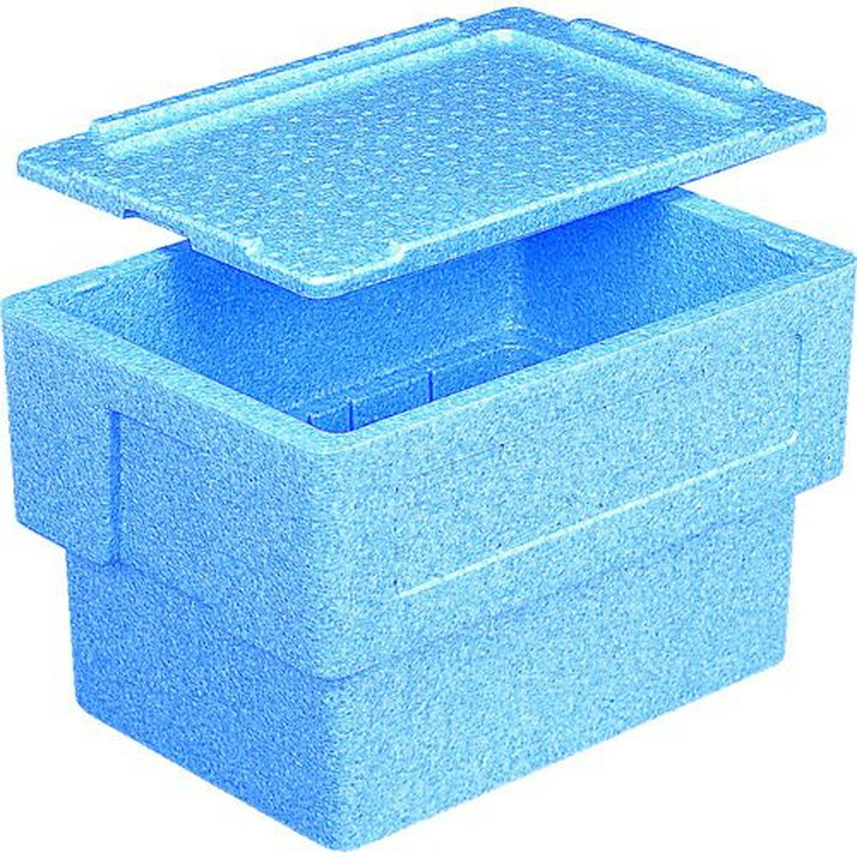 サンコー　発泡素材コンテナー　760013　EPバケット＃40（本体）　青　1個 (SKEPBU40)