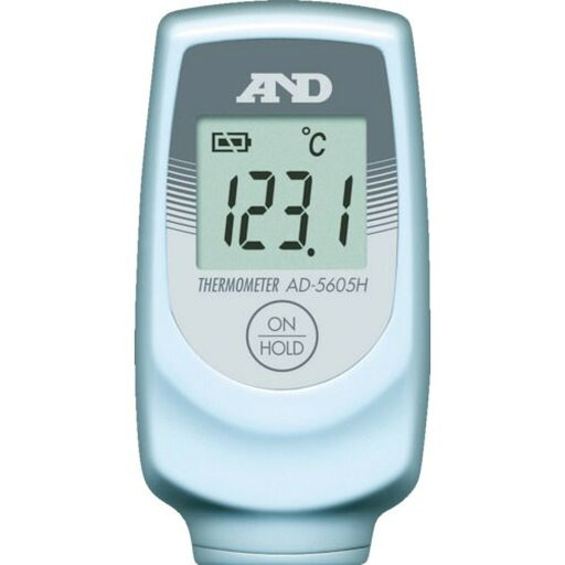 A&D 熱電対温度計(Kタイプ) 測定温度範囲−50〜200℃ オートパワーオフ機能付 1個 (AD5605H) A&D 熱電対温度計(Kタイプ) 測定温度範囲−50〜200℃ オートパワーオフ機能付 1個 (AD5605H)