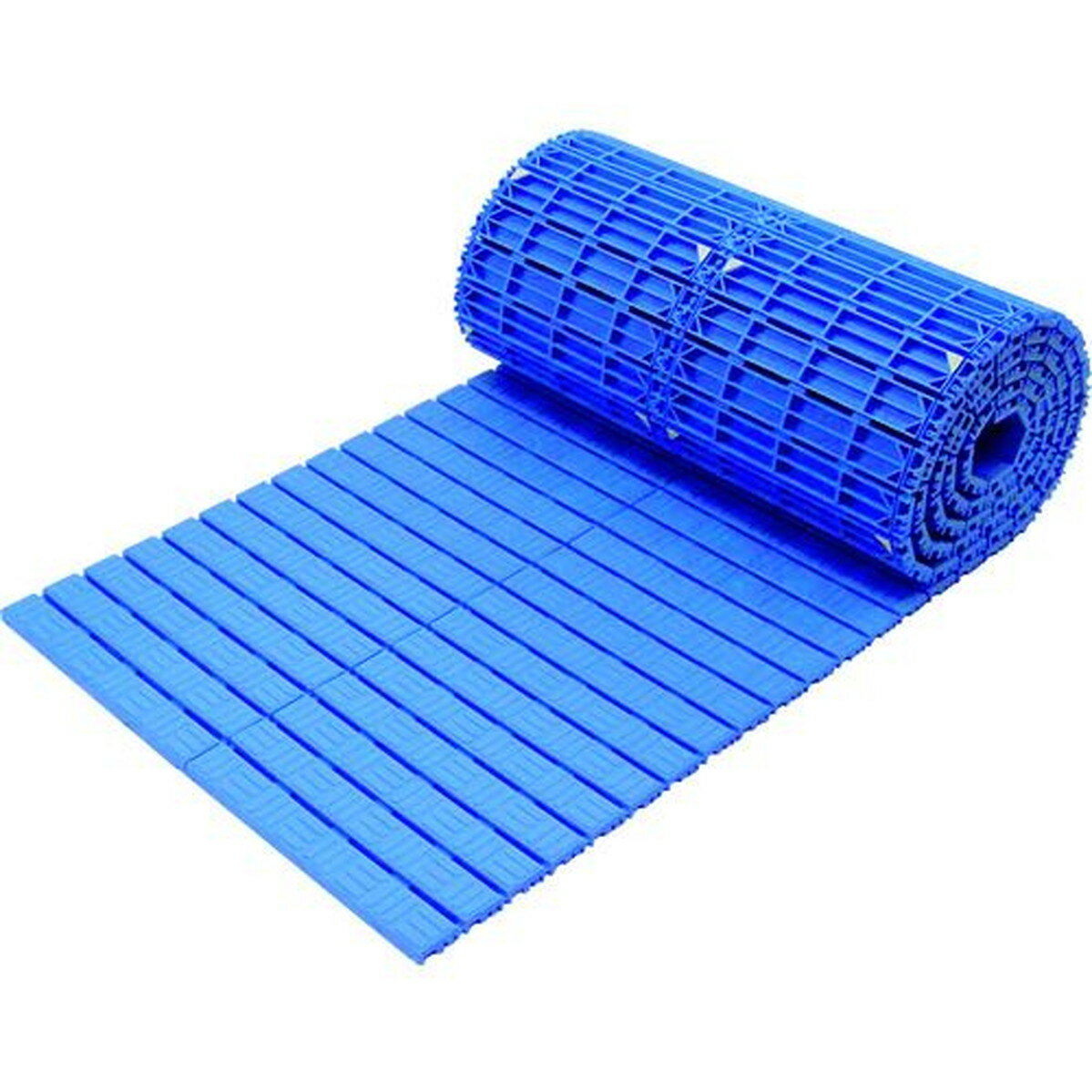 TRUSCO 巻取式スノコ 600X3000mm ブルー 1巻 (TR30BLN)