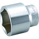 TONE ソケット(6角) 対辺寸法22mm 差込角19.0mm 1個 (6S22)