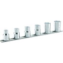 TONE ソケットセット(6角・ホルダー付) 6pcs 差込角12.7mm 1S (HS406)