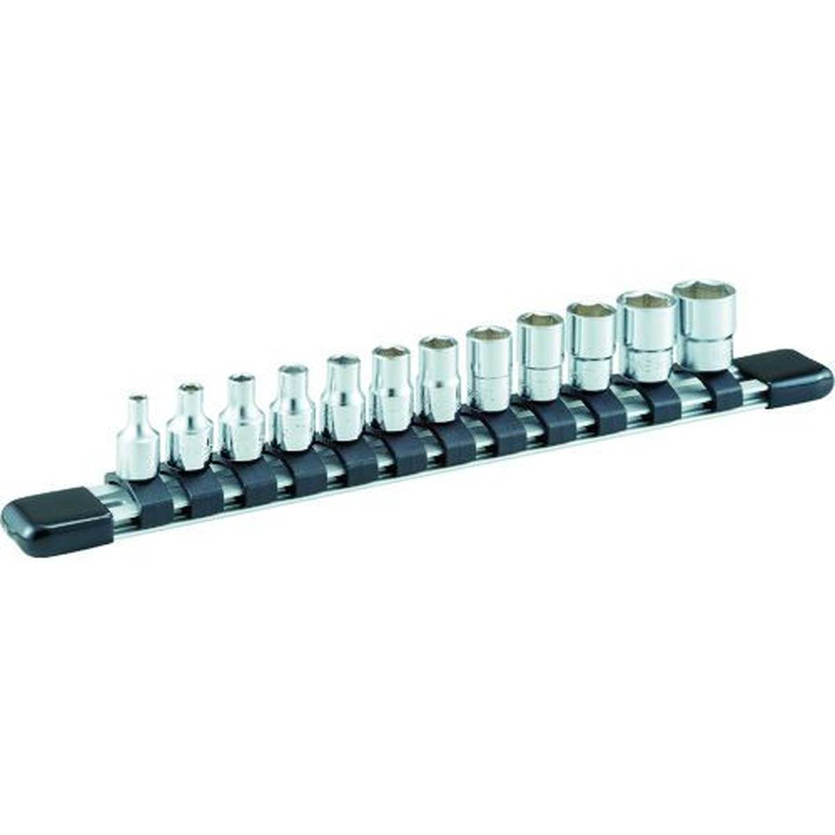 TONE ソケットセット(インチ) (6角・ホルダー付) 吋目 12pcs 差込角6.35mm 1S (HSB212)