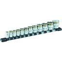 TONE ナットキャッチソケットセット(6角・ホルダー付) 12pcs 1S (HSC312)