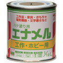 ニッぺ 油性ハケ塗り用 エナメル 1／12L 金 1缶 (HP20Y0-1/12)