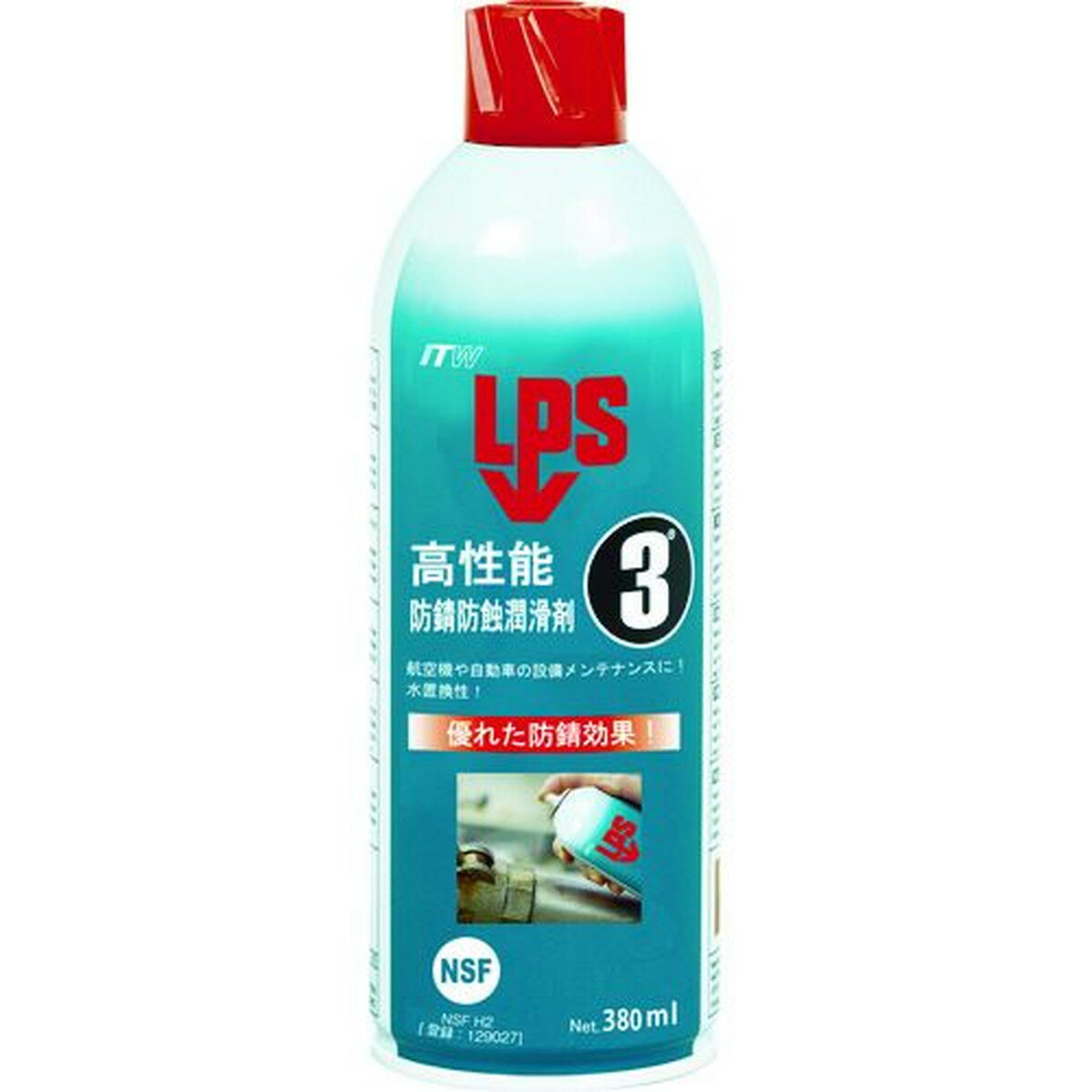 デブコン LPS3 高性能防錆防蝕潤滑剤 380ml 1本 (L00316)