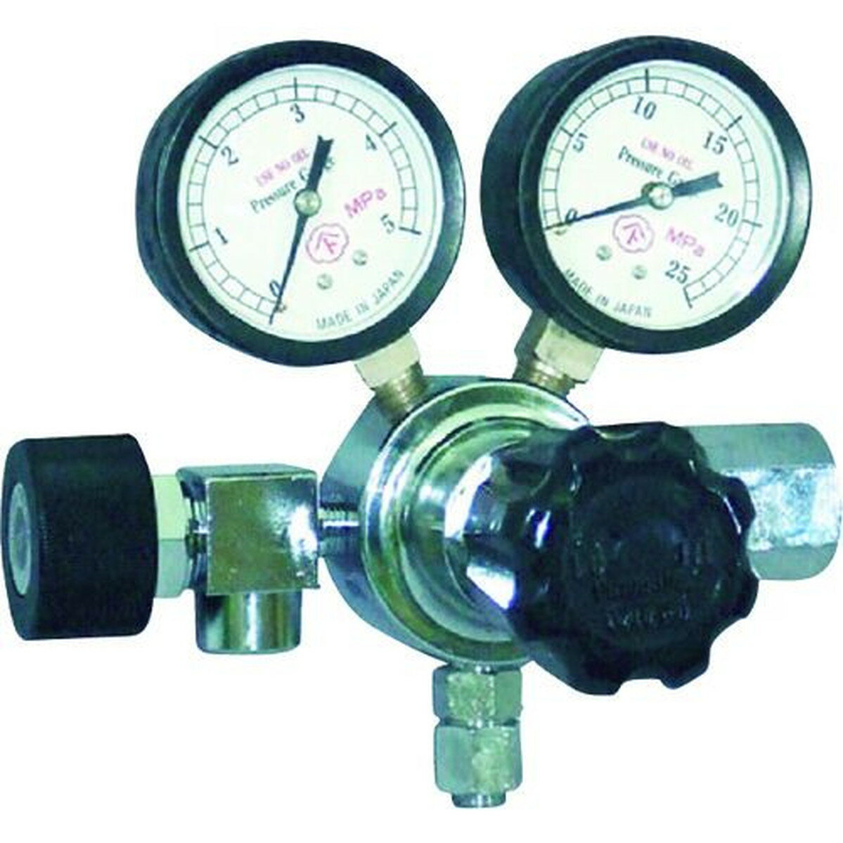 YAMATO　高圧用調整器　　YR−5061−R−11N01−2214　バルブ付　1個 (YR5061R11N012214)