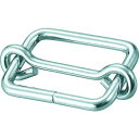 TRUSCO ゴムロープ用金具 バックル 20mm用 1個入 1Pk (TGR20KB1)