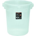 TRUSCO 半透明PPペール丸型45L 1個 (TPTM45)