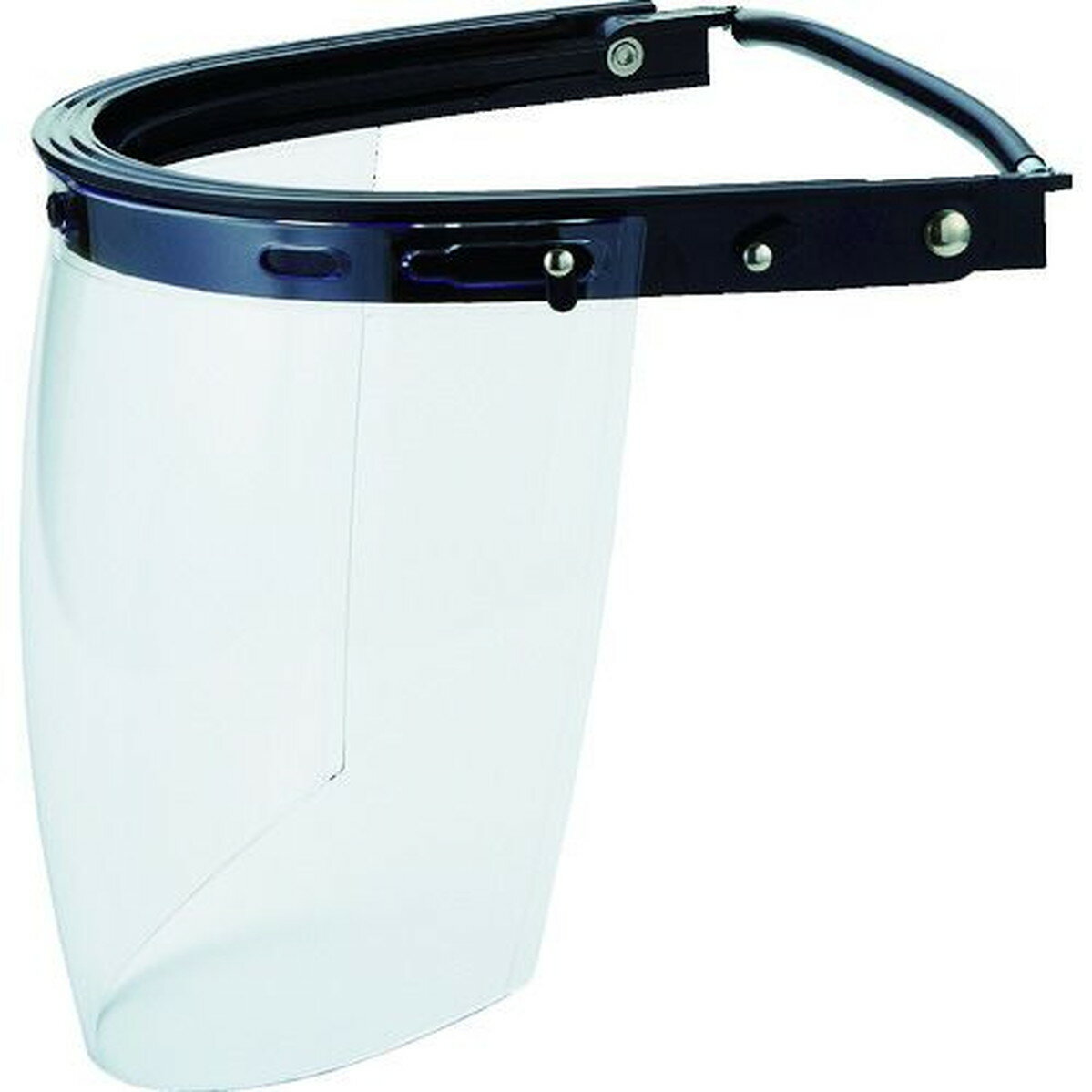 TRUSCO　ヘルメット取付型防災面　簡単着脱タイプ　1個 (BMHFC)