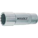 HAZET ディープソケットレンチ(12角タイプ・差込角12.7mm・対辺12mm) 1個 (900TZ12)