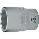HAZET ソケットレンチ(12角タイプ・差込角12.7mm) 対辺寸法14mm 1個 (900Z14)