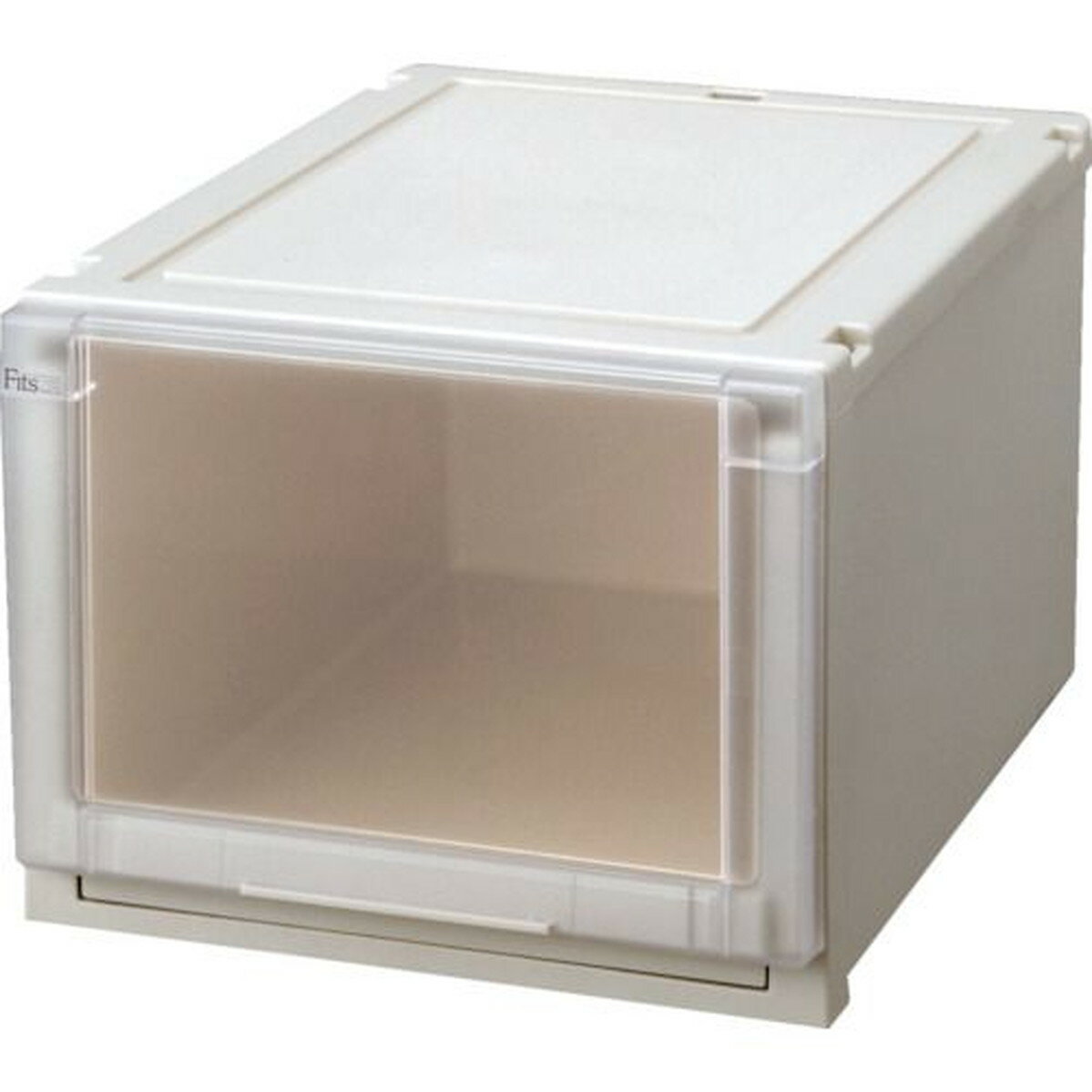 TENMA　フィッツユニットケース　4030　カプチーノ　400×550×300　1個 (110001246)