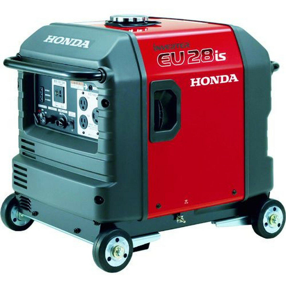 HONDA 正弦波インバーター搭載発電機 2．8kVA（交流／直流）セル付／車輪付 1台 (EU28IS1JNA3)