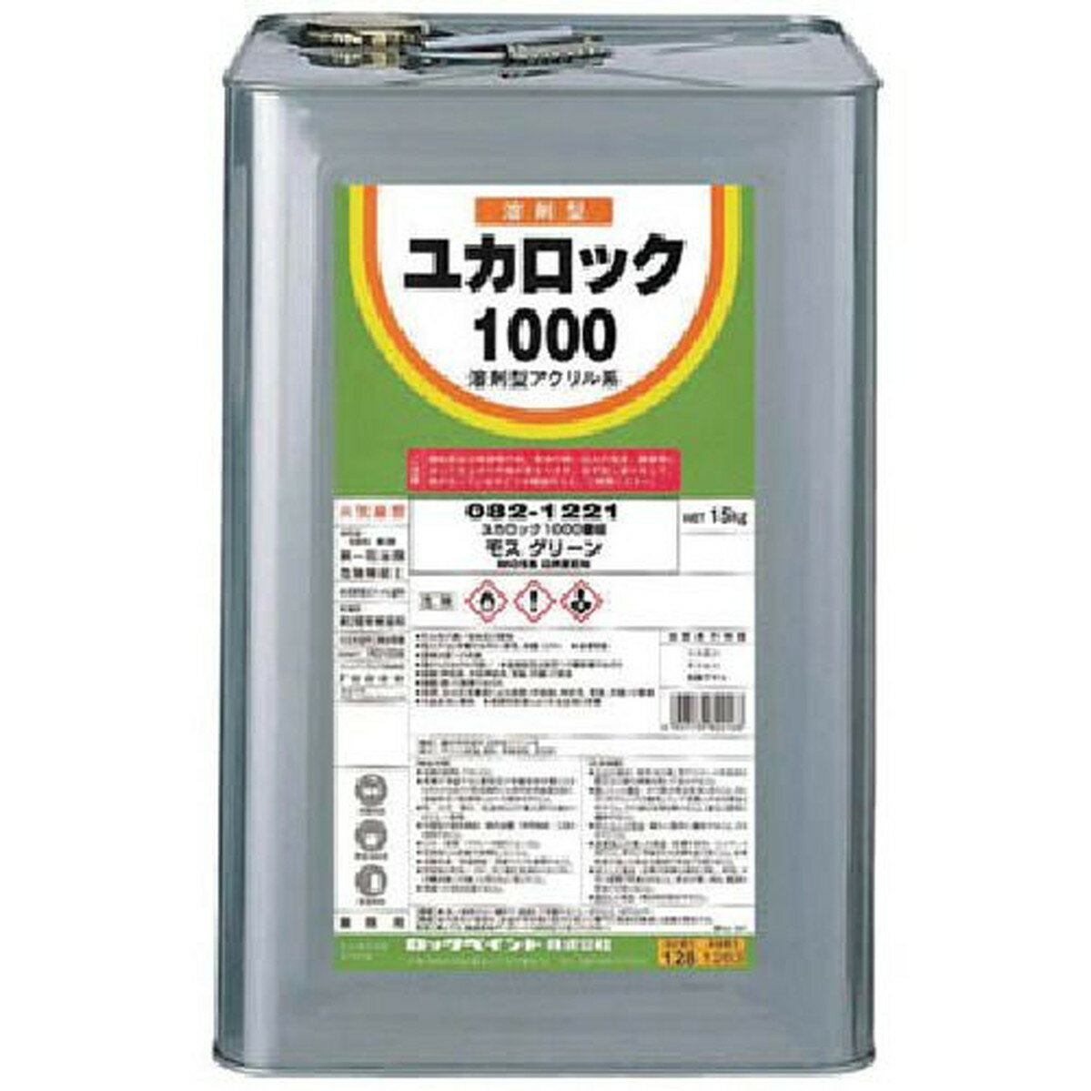ロック ユカロック＃1000 ブラウン 15KG 1缶 (082-1114-01)