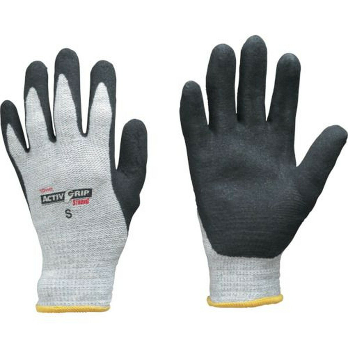 トワロン　ニトリル背抜き手袋　アクティブグリップストロング　S　1双 (523S)(4)