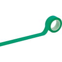緑十字 クリーンルーム用ラインテープ 緑 50mm幅×33m PET+PVC 1巻 (259042)