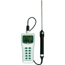 A&D 防水型中心温度計 測定温度範囲−50〜300℃ バックライト付 1個 (AD5604C)