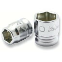 Ko−ken 1/4 6.35mm差込 Z−EAL 6角スタンダードソケット 14m 1個 (2400MZ14)