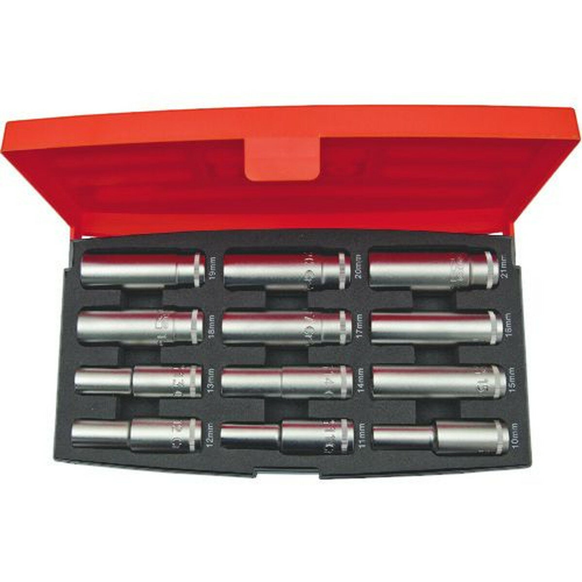 BAHCO ディープソケットセット(6角) 差込角12.7mm 12点セット 1S (S1612L)