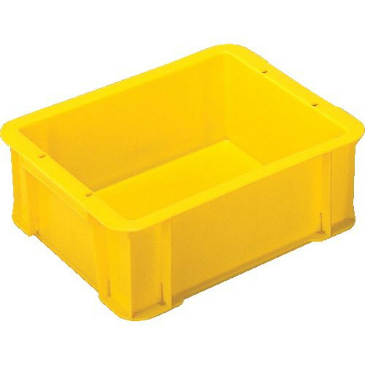 ヒシ　S型コンテナ　有効内寸310×235×109mm　黄　1個 (S9B)