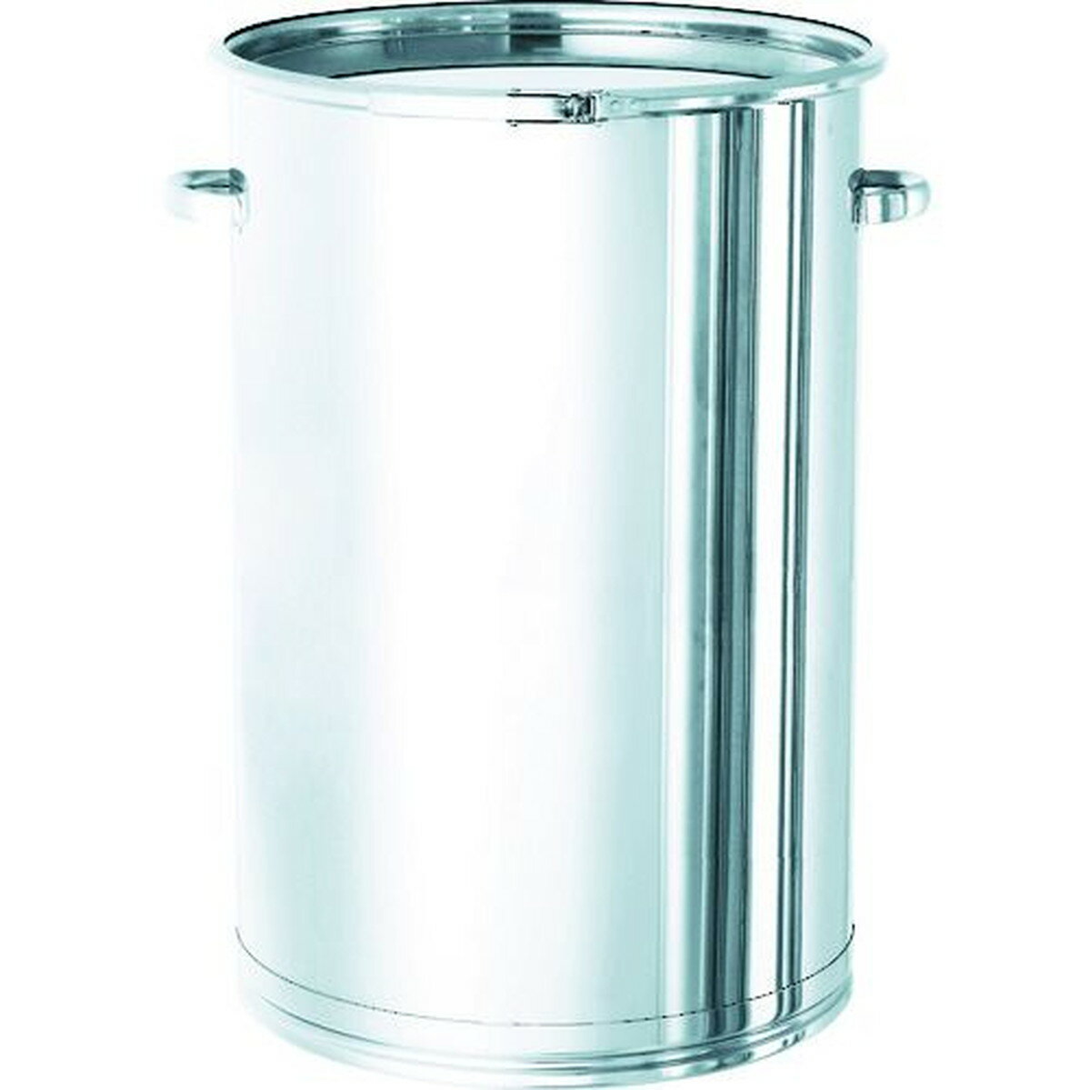 MONOVATE　ステンレスタンク　大型レバーバンド式密閉タンク（フタ付）　200L　1個 (CTL565H)(4)