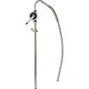 アクアシステム 溶剤・薬品用手廻しドラムポンプ (ステンレス・樹脂) 1台 (HRP253H)