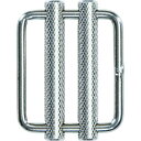 TRUSCO PPベルト専用金具40mm用 ダブルスライドバックル 1Pk (BK40)