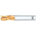 OSG TiNコートラフィングロングシャンク ショート ファインピッチ 3刃 刃径8mm 刃長17mm 全長85mm 71358 1本 (TINLSRESF8)(4)