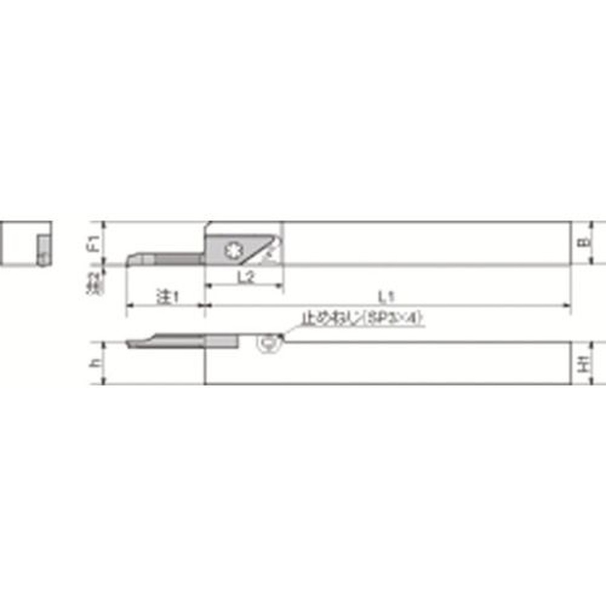 京セラ 内径加工用ホルダ 1個 (SVNR2020K-12N)