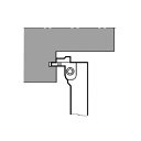 タンガロイ 外径用TACバイト 1本 (CFGTL2525-3SE)