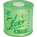 たくみ 7COLOR 太 グリーン 270M 1巻 (4810)