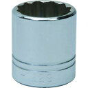 WILLIAMS 1/2ドライブ ソケット 12角 18mm 1個 (JHWSTM1218)
