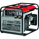 新ダイワ ガソリンエンジン溶接機 発電機兼用機 軽量タイプ 135A 1.8kVA 8.2L 1台 (EGW135)
