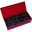 TRUSCO インパクト用ソケット9個組セット 差込角19.0mm 1S (T69SET)