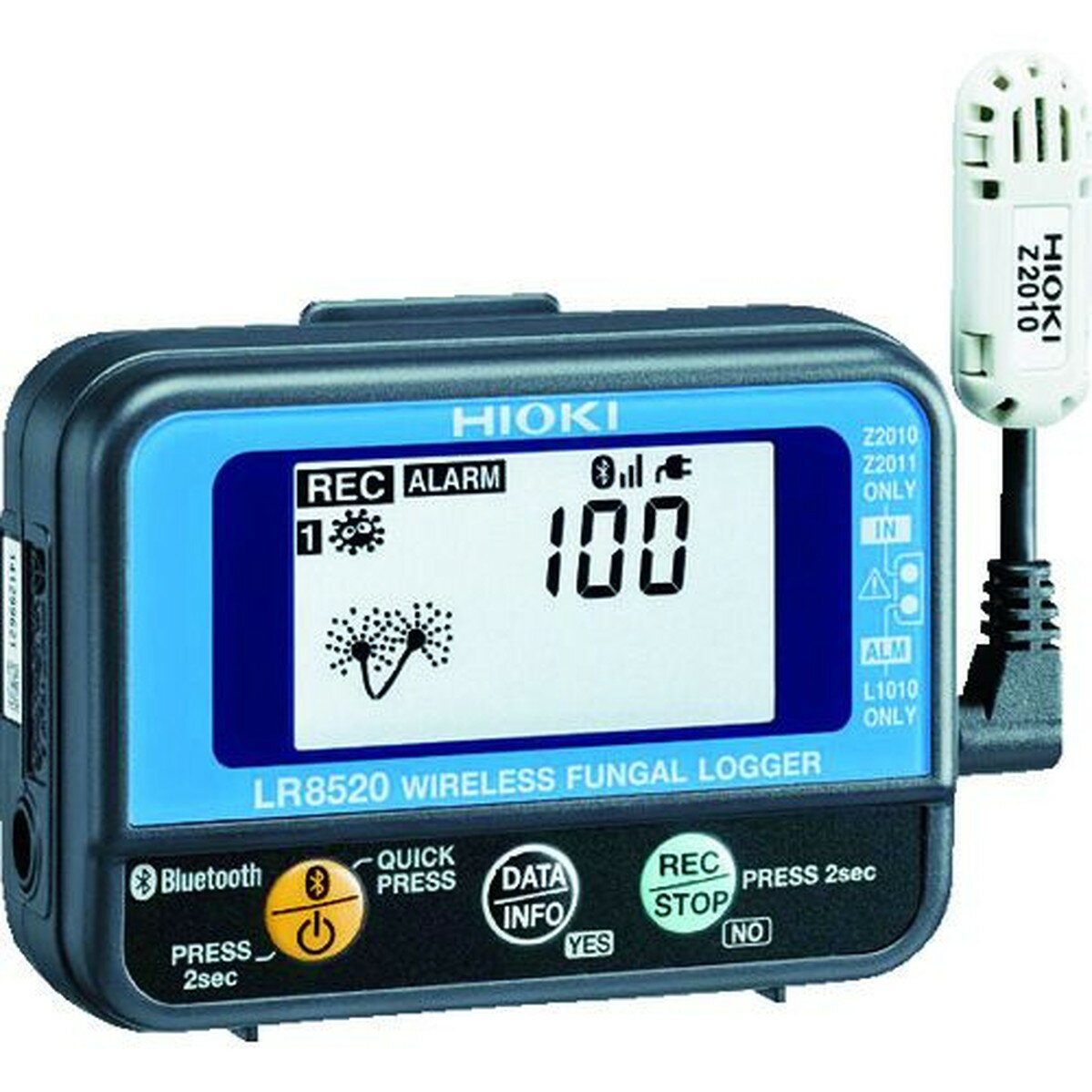 HIOKI ワイヤレス予測カビ指数計 LR8520 1個 (LR8520)