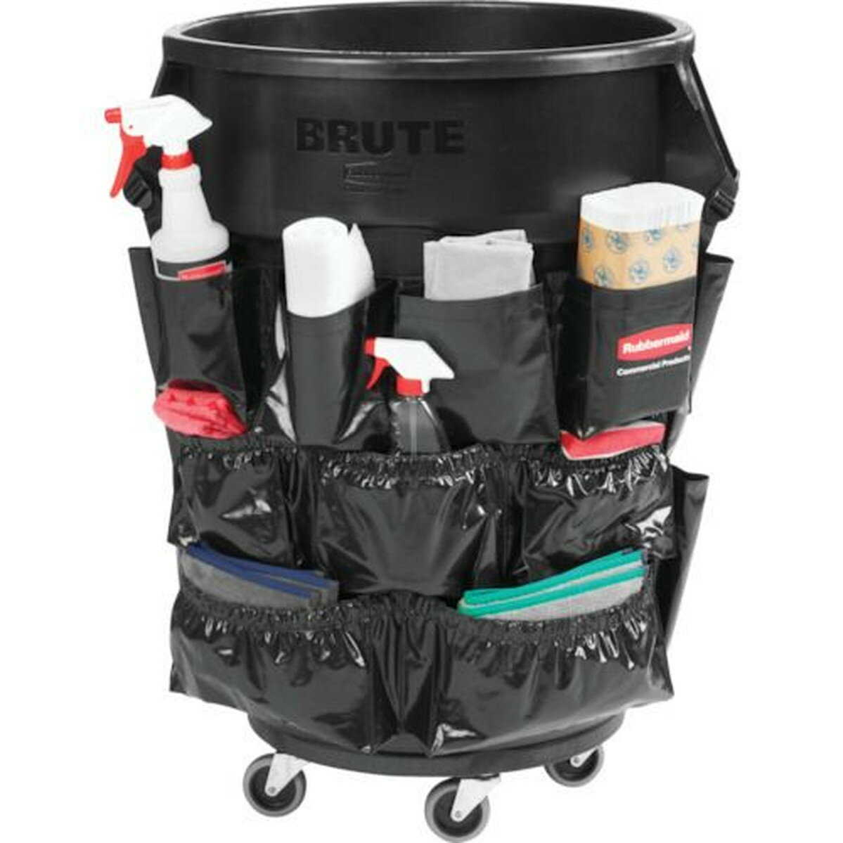 ERECTA　ラウンドブルートコンテナ用キャディーバッグ　ブラック　1個 (186753307)