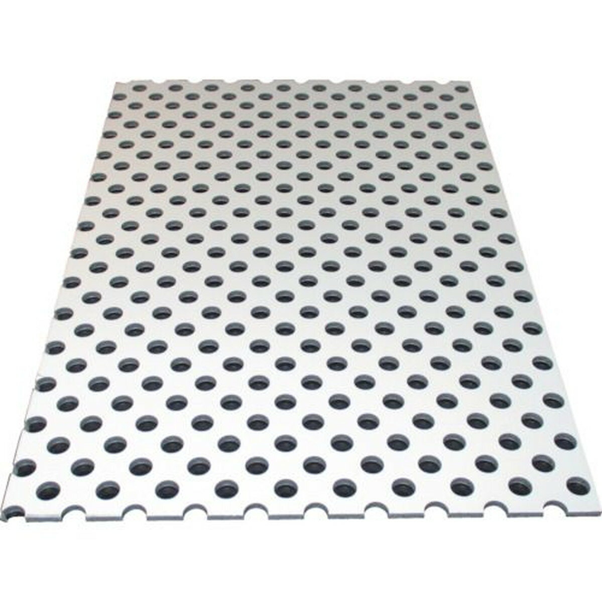 アルインコ　アルミ複合板パンチ　3X600X450　アイボリー　1枚 (CG46P01)