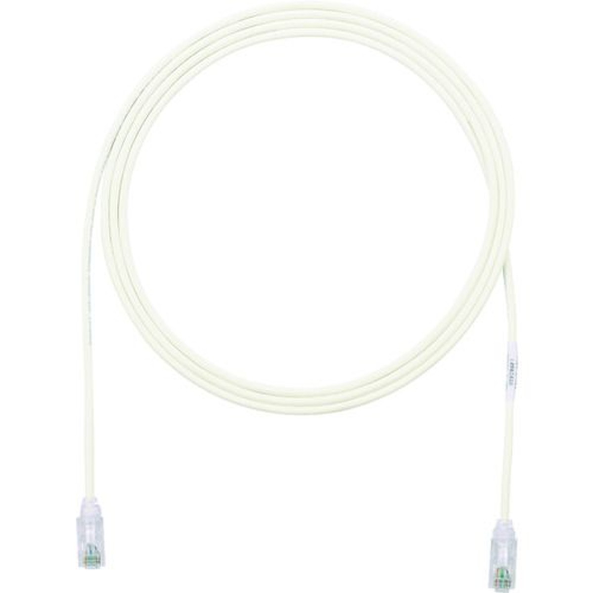 PANDUIT　カテゴリ6細径パッチコード　2m　オフホワイト　UTP28SP2M　1本 (UTP28SP2M)