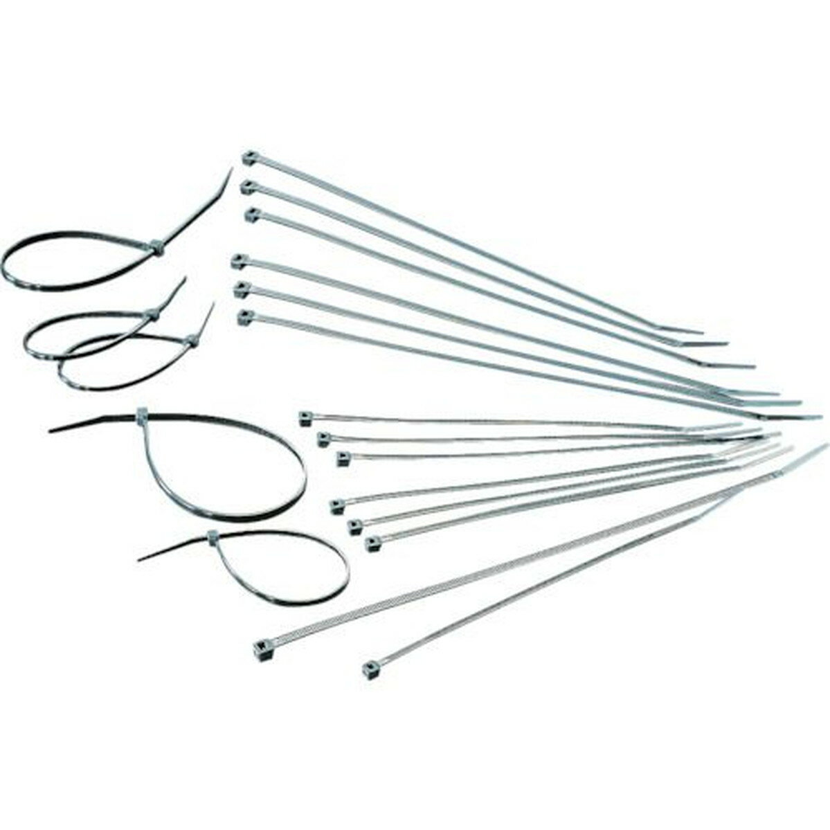 TRUSCO ケーブルタイ9．0×710mm最大209耐候性50本 1袋 (TRCV710-50W)