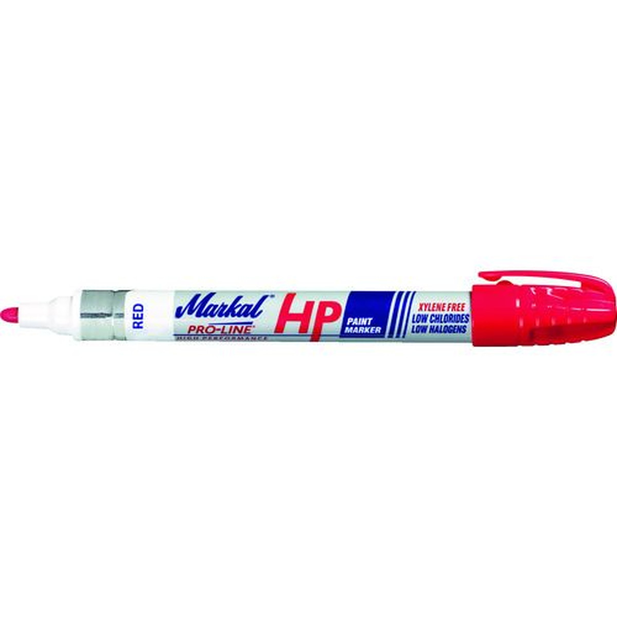 LACO Markal 工業用マーカー 「PROLINE HP」 赤 1本 (96962)