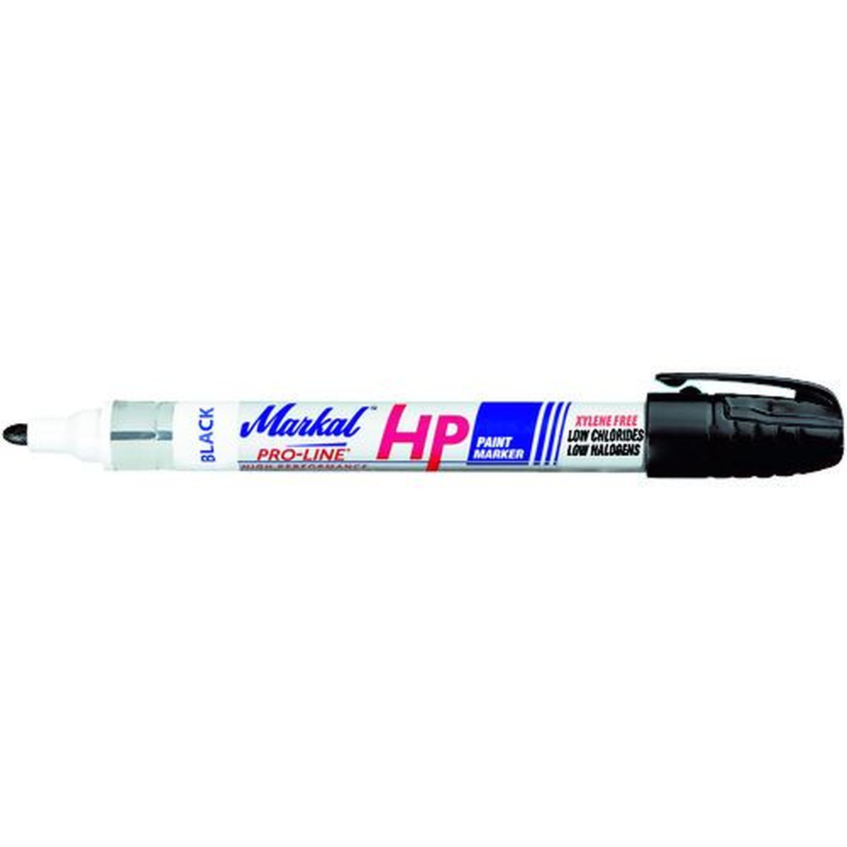LACO　Markal　工業用マーカー　「PAINT−RITER＋OILY　Surface　HP」　黒　1本 (96963)