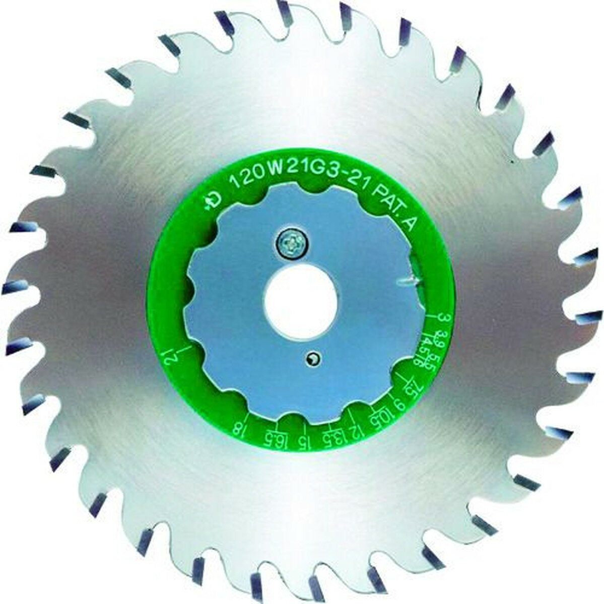 大日商 自在溝切りカッター3～21 1枚 (W21G)